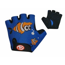 Перчатки детские Author Junior Fish, размер S, сине-черный, без пальцев 8-7130880