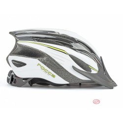 Шлем Author Rocca N, размер L, черно-белый с зеленой полосой 8-9001327