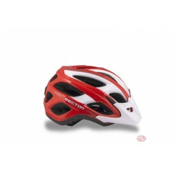 Шлем Author Sector Red, размер L, бело-красный 8-9001351