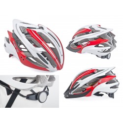 Шлем Author Aero, размер L, красно-белый, профессиональный 8-9001391