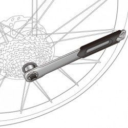 Съемник кассеты Topeak Cassette Lockring Wrench, с направляющей TPS-SP22