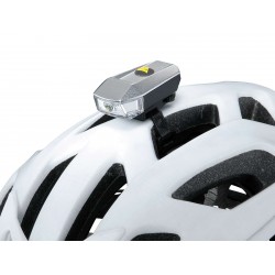 Фонарь передний Topeak  AeroLux USB, черный, на шлем или руль TMS072