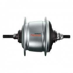 Втулка планетарная Shimano Nexus SG-C6001, 36 отв, 8 скор, роллерный тормоз, серебристая KSGC60018RASA