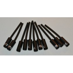 Концевик для оплетки троса YBA-1528, 5 мм, алюминий YBA-1528