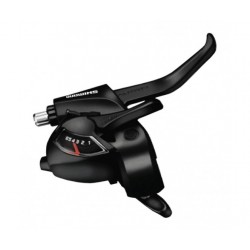 Шифтер/Тормозная ручка Shimano Tourney ST-EF41, 6 скор, черный, трос ASTEF41R6AL