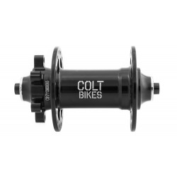 Втулка передняя Colt Bikes .38, 32 отв, 6 болтов, QR, синяя C-38FLE