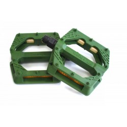 Педали Wellgo B223N пластиковые, зеленый, 6-14225