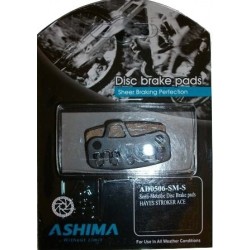 Тормозные колодки Ashima для дисковых тормозов HAYES STROKER ACE, с пружиной, semi-metal AD0506-SM-S