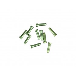 Концевик для троса тормоза Jagwire, алюминий, зеленый