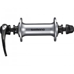 Втулка передняя Shimano HB-RS400, 32 отверстия, QR, серебристая