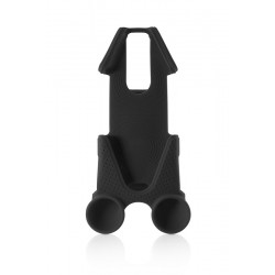 Велосипедный держатель для смартфона 4"-6.3" Bone Bike Tie Speaker, черный