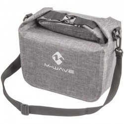 Сумка на руль M-Wave Suburban Front handlebar bag, 7 л, серый