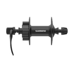 Втулка передняя Shimano HB-TX506, 32 отверстия, 6 болтов, QR, черная EHBTX506BAL