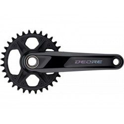 Система Shimano Deore FC-M6130-1, 175 мм, 32Т, HOLLOWTECH II, без каретки