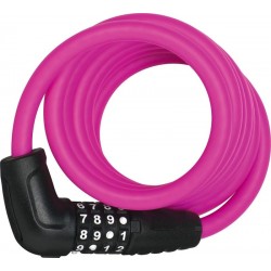 Велозамок Abus Numerino 5510C/180, розовый
