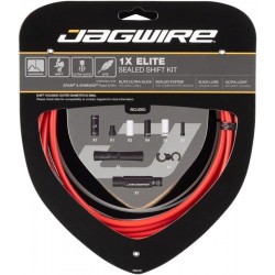 Набор рубашек и тросиков переключения Jagwire Elite Sealed Shift Kit 1X Red