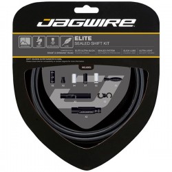 Набор рубашек и тросиков переключения Jagwire Elite Sealed Shift Kit 2X Stealth Black