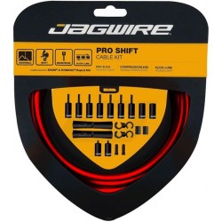 Набор рубашек и тросиков переключения Jagwire Pro Shift Kit 2X Red