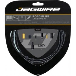 Набор рубашек и тросиков тормоза Jagwire Road Elite Link Brake Kit Black