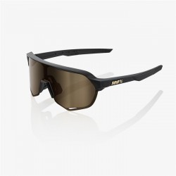 Очки спортивные 100% S2 Matte Black / Soft Gold Mirror Lens