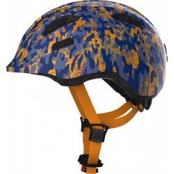 Шлем ABUS SMILEY 2.0, размер S (45-50 см), сине-оранжевый камо