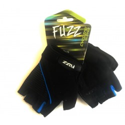 Велоперчатки FUZZ GEL COMFORT, размер XS, черно-голубые