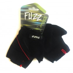Велоперчатки FUZZ GEL COMFORT, размер XS, черно-красные
