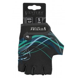 Велоперчатки с короткими пальцами VENTURA Mix, размер M, цвета в ассортименте