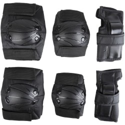 Комплект защиты на колени, запястья и локти Ventura Youth protector set, черный