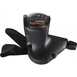 Шифтер Shimano Nexus SL-7S50, 7 скоростей, черный, трос+оплетка 2100 мм, б/упак ASL7S50ALLL