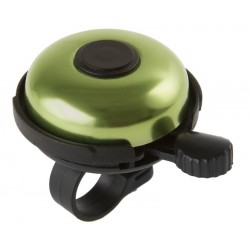 Звонок M-Wave Bella Design, диаметр 53мм, черно-зеленый