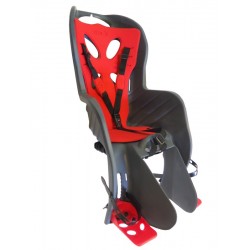 Кресло детское на подседельную трубу 'NFUN Curioso Deluxe, темно-серый/красный