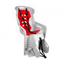 Кресло детское на багажник 'NFUN Brioso, светло-серый/красный