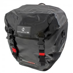 Сумка на багажник M-Wave Montreal pannier bag, 40 л, черный