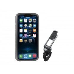 Чехол для смартфона Topeak RideCase, для iPhone 12 / 12 Pro, с креплением, черный/серый
