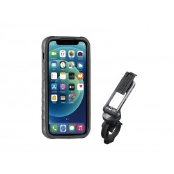 Чехол для смартфона Topeak RideCase, для iPhone 12 mini, с креплением, черный/серый