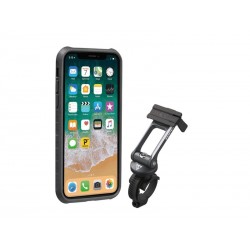 Чехол для смартфона Topeak RideCase, для iPhone X / Xs, с креплением, черный/серый