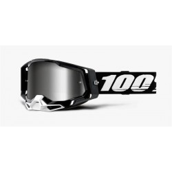 Очки 100% Racecraft 2 Goggle Black / Mirror Silver Lens