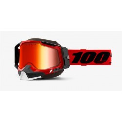 Очки 100% Racecraft 2 Snowmobile Goggle Red / Mirror Red Lens