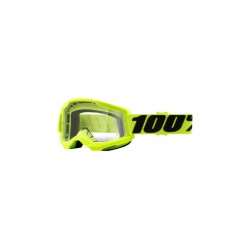 Очки 100% Strata 2 Goggle Fluo Yellow / Clear Lens