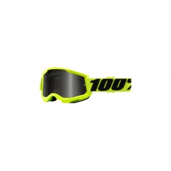 Очки 100% Strata 2 Sand Goggle Fluo Yellow / Smoke Lens