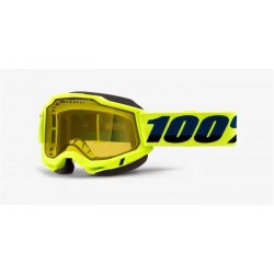 Очки 100% Accuri 2 Snowmobile Goggle Fluo Yellow /Yellow Vented Dual Lens