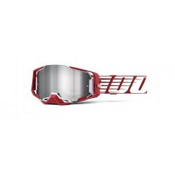 Очки 100% Armega Goggle Oversized Deep Red / Flash Silver Lens