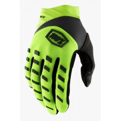 Перчатки 100% Airmatic Glove Fluo Yellow/Black, S, 2022