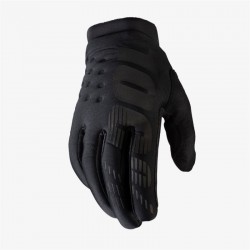 Перчатки 100% Brisker Glove Black/Grey, S, 2021