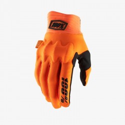 Перчатки 100% Cognito D3O Glove Fluo Orange/Black, M, 2021