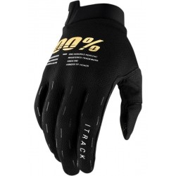 Перчатки 100% ITrack Glove Black, S, 2022