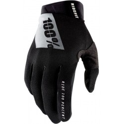 Перчатки 100% Ridefit Glove Black/White, S, 2022