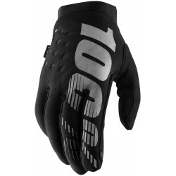 Перчатки женские 100% Brisker Womens Glove Black/Grey, L, 2021