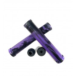 Грипсы Code Bikes Nice XL Flangeless фиолетовый / черный